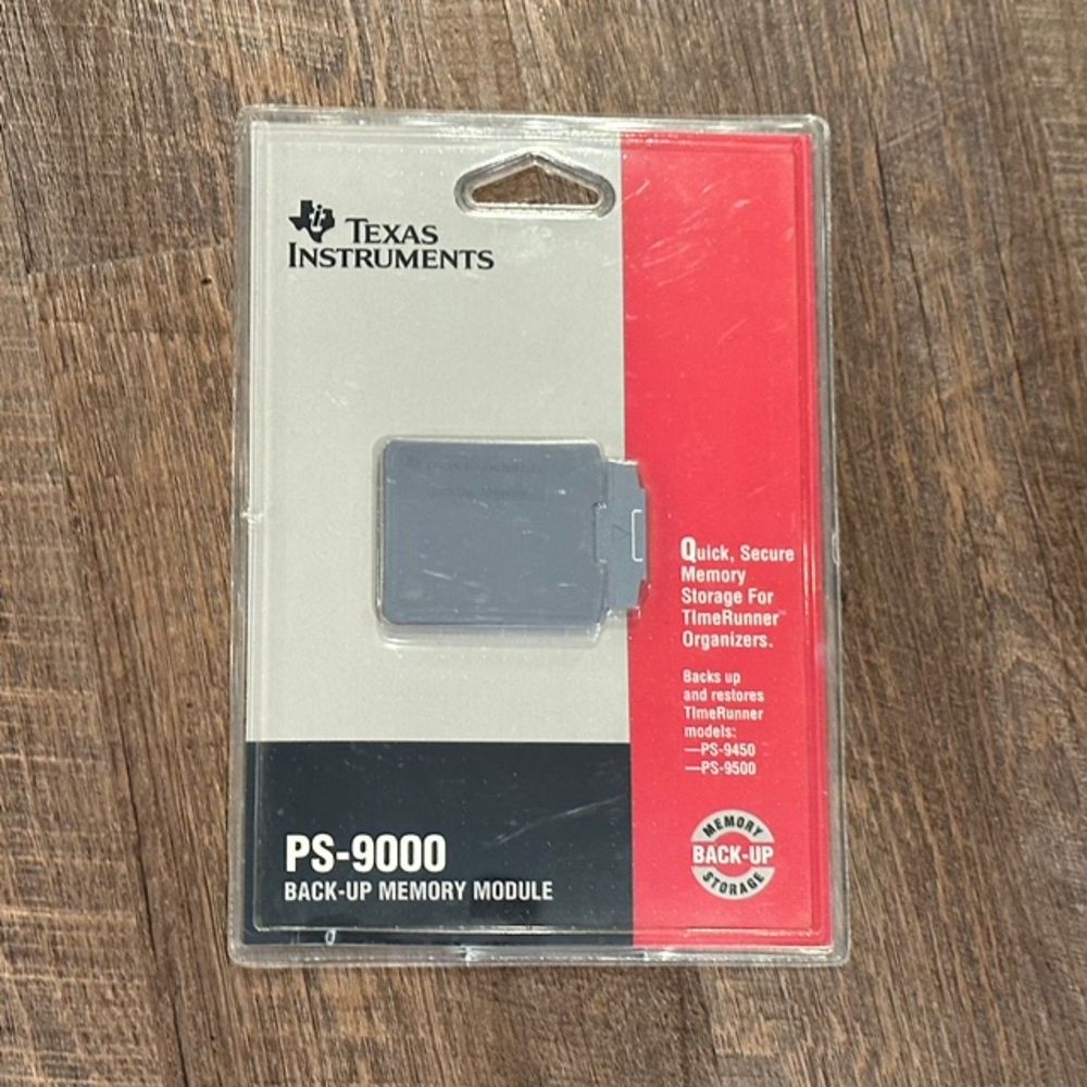 Texas Instruments PS-9000 Back-Up Memory Module For TimeRunner Organizers - Picture 1 of 6